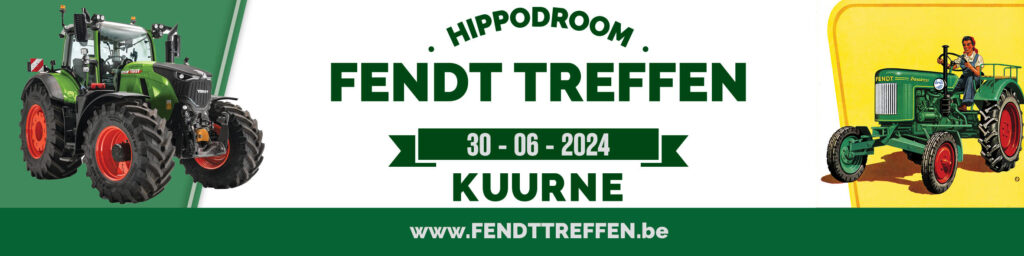 Hilaire Van der Haeghe organise le Fendt Treffen à Kuurne
