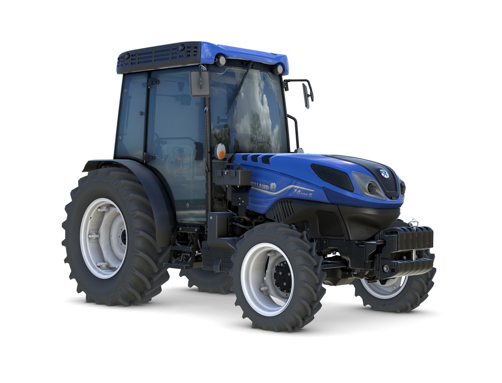 New Holland a élargie sa gamme de tracteurs spécialisés avec les modèles T4F S cabine.