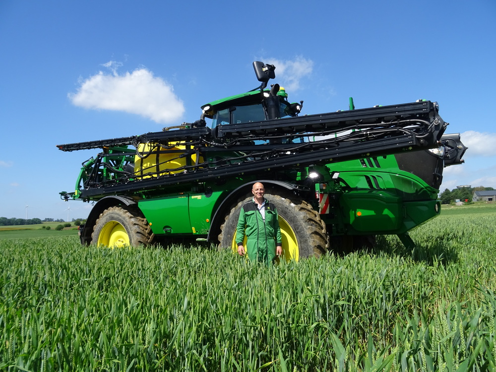 John Deere R4150i - Christian Tasiaux de Florée